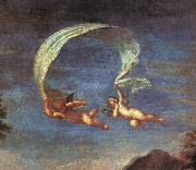 Albani  Francesco Adonis Led by Cupids to Venus Germany oil painting artist